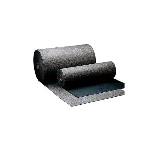 M-RGC36100E Series Maintenance Sorbent Rug, 100 ft L x 36 in W, 11.4 gal Absorption Capacity Gray