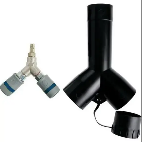 IAS Double Y-Piece Adapter, Use With: LEX 3, LRS, CT 26 and CT 36 Dust Extractors