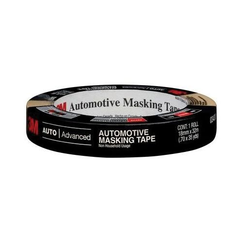 0 Automotive Masking Tape, 32 m x 18 mm, Natural