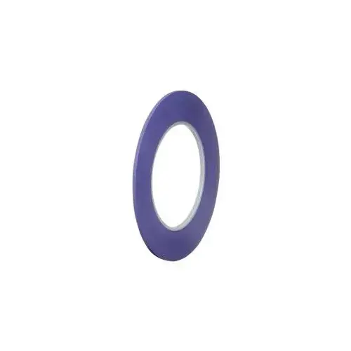 Precision Poly Tape, 55 m x 3 mm, 5.5 mil THK, Bold Purple