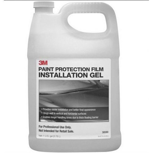 Paint Protection Film Installation Gel, 1 gal Bottle, Colorless, Liquid