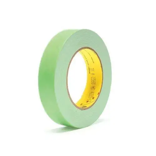 0 256 Series Printable Flatback Paper Tape, 60 yd x 1 in, Light Green