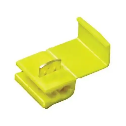 Auto-Electric Insulation Displacement Connector, 22 to 18 AWG, Polypropylene (Insulation), Yellow