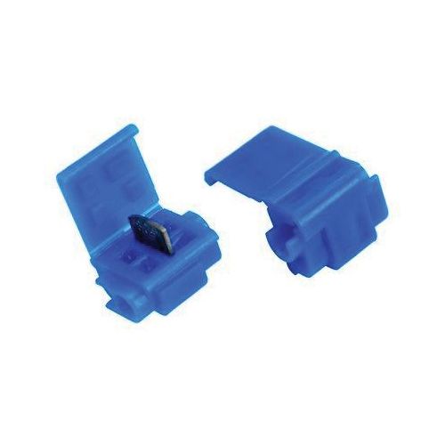 804-Box Series Run and Tap Insulation Displacement Connector, Plastic, Blue