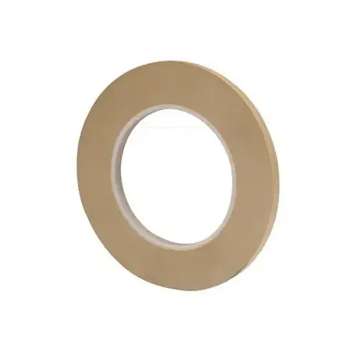 0 233 Series Automotive Refinish Masking Tape, 55 m x 6 mm, Tan