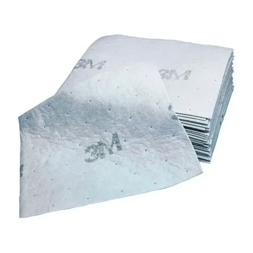 0 High Capacity Maintenance Sorbent Pad, 15-1/2 in x 20-1/2 in Light Gray