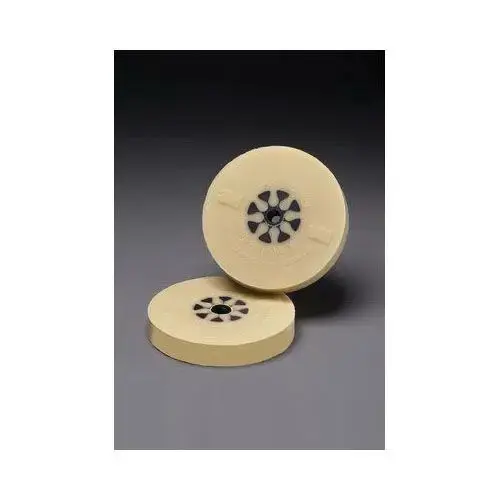 3M 07498 Stripe-Off Eraser Wheel, 4 in Dia x 5/8 in THK Wheel, 3/8-16 Arbor/Shank, 4000 rpm, Beige