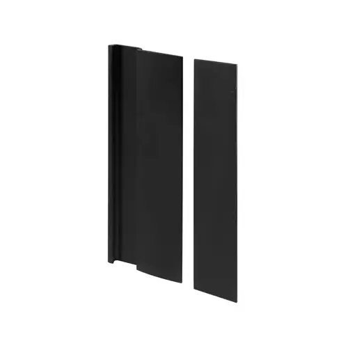 Black Blank Cover Plate and Pull
