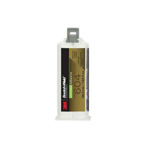 DP604NS Series Urethane Adhesive, 50 mL Cartridge, Liquid, Yellowish/Opaque Black, 6 hr Curing