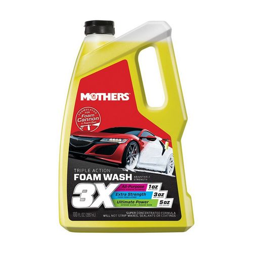 Mothers 05610 Triple Action Foam Wash, 100 oz Can