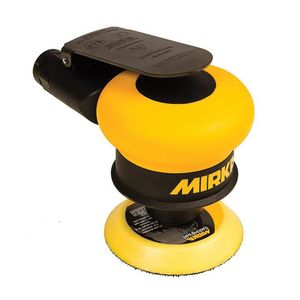 Mirka MR-30 MR Series Non-Vacuum Rotary Palm Buffer, 3 in, 1/4 in - 20 TPI  Arbor, 3000 rpm, 17 scfm