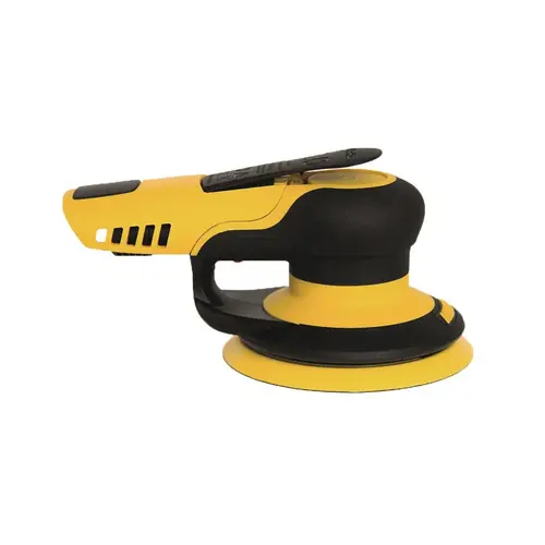 MRP Series Pneumatic Random Orbital Sander, 5 in, 12000 rpm, 17 scfm, 6.2 bar, Ergonomic Handle