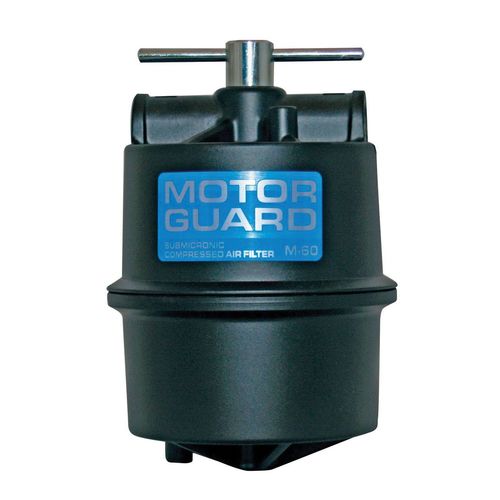 M-60 Submicronic Compressed Air Filter, 1/2 in NPT Port, 100 cfm, 0.01 micron, 175 deg F, 125 psi