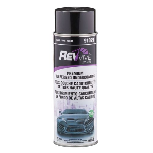 RSG 91029 Premium Rubberized Undercoating, 17.7 oz, Black, 60 to 120 min Curing
