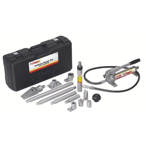 OTC OTC1513B 1513B 10 ton Hydraulic Collision Repair Set, 23.85 in L x 13-1/2 in W x 7 in H, Silver