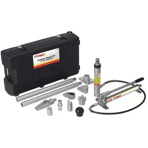 1515B 10 ton Hydraulic Collision Repair Set, 31-1/2 in L x 18-45/64 in H x 7-13/64 in W, Silver