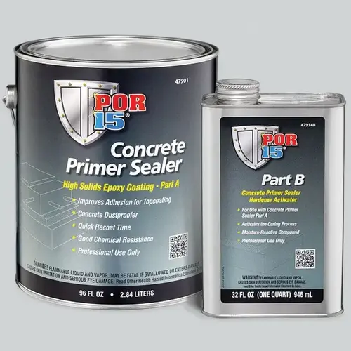 High Solids Epoxy Coating, 5 gal Can, Clear, 220 to 320 sq-ft/gal Coverage