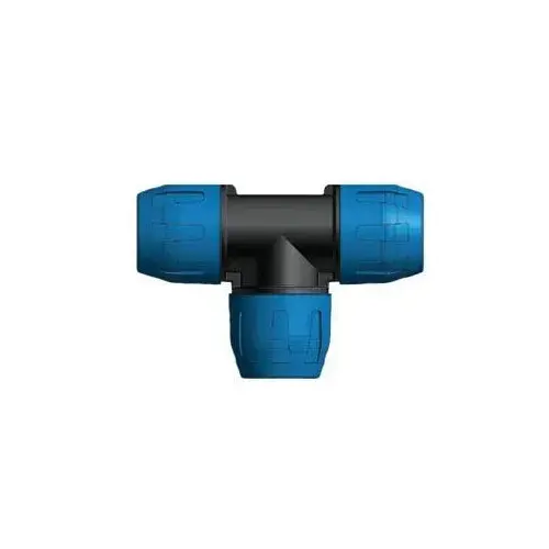 -T34 Equal Tee, 3/4 in Nominal, Use With: Perfect Air Line Modular Blue Pipe