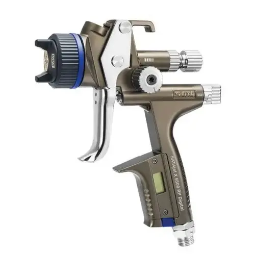 RP Digital Spray Gun with Cup, 1.3 mm I-Nozzle, 0.6, 0.9 L Capacity