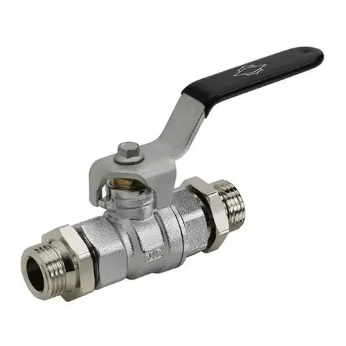 Ball Valve, 1/2 in Male BSPP, Teflon, Use With: SATA 100, 300, 400 Series Filter