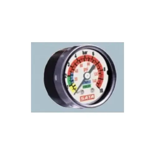 Replacement Gauge, 0 to 145 psi, Use With: For Air Micrometer