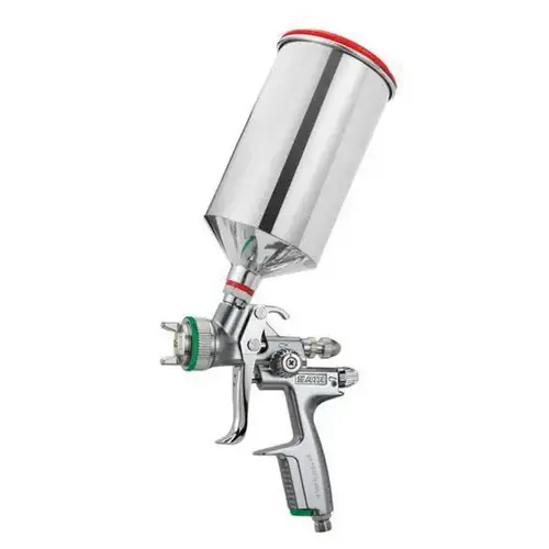 HVLP Spray Gun with Cup, 1.7 mm Nozzle, 1 L Capacity