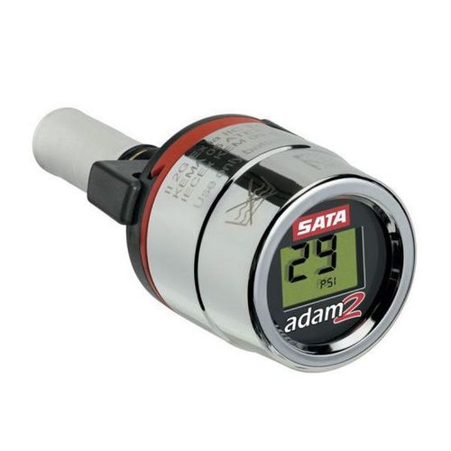 SATA 160853 Digital Air Micrometer, Chrome, Use With: SATAjet 100 B ...