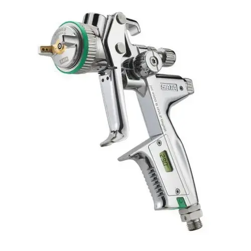 HVLP Digital Spray Gun with Cup, 1.5 mm Nozzle, 0.3, 0.6, 0.9 L Capacity