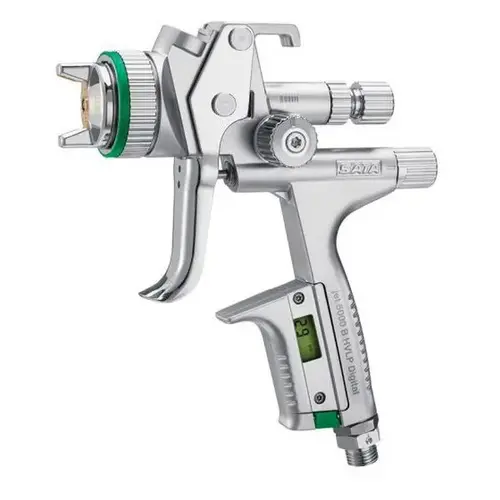 HVLP Digital Spray Gun with Cup, 1 mm Nozzle, 0.3, 0.6, 0.9 L Capacity