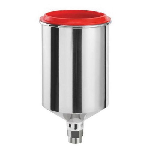 Female Threaded Gravity Flow Cup, Aluminum, Use With: SATAjet B, GR, NR-95 Spray Gun