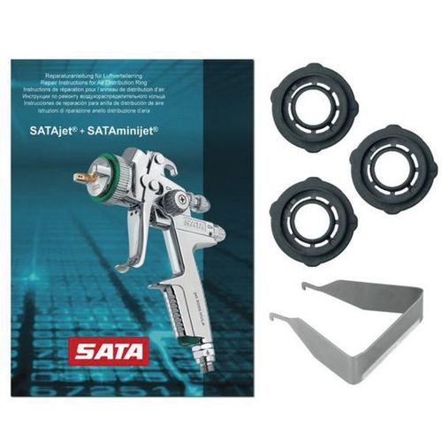 SATA 97824 Air Distribution Ring with Puller, Use With: SATAjet 3000 ROB RP/HVLP, 2000 & 3000