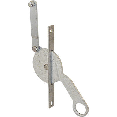 Left Hand Jalousie Operator - 2-7/8" Offset Link Arm Aluminum