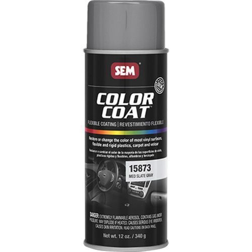 Flexible Coating, 16 oz Aerosol Can, Med Slate Gray, 24 hr Curing, Aerosol