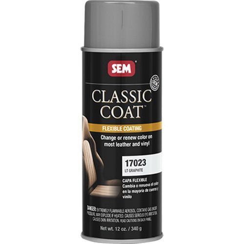 Flexible Coating, 16 oz Aerosol Can, Light Graphite, 24 hr Curing, Aerosol