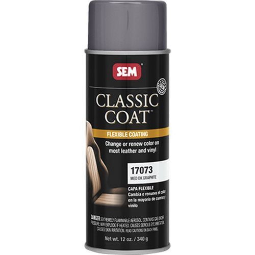 Flexible Coating, 16 oz Aerosol Can, Med Dark Graphite, 24 hr Curing, Aerosol