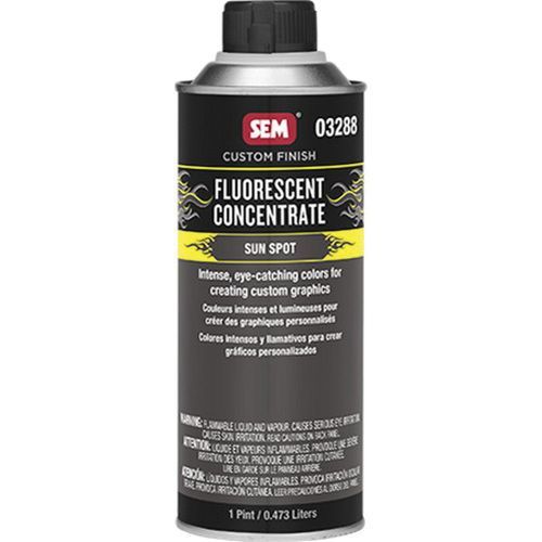 Custom Finish Fluorescent Concentrate, 1 pt Can, Sun Spot