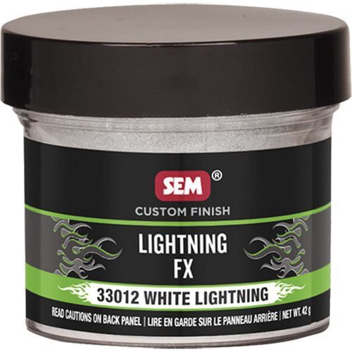 SEM 33012 Pearl Pigment, 2 oz Jar, White Lightning, Solid