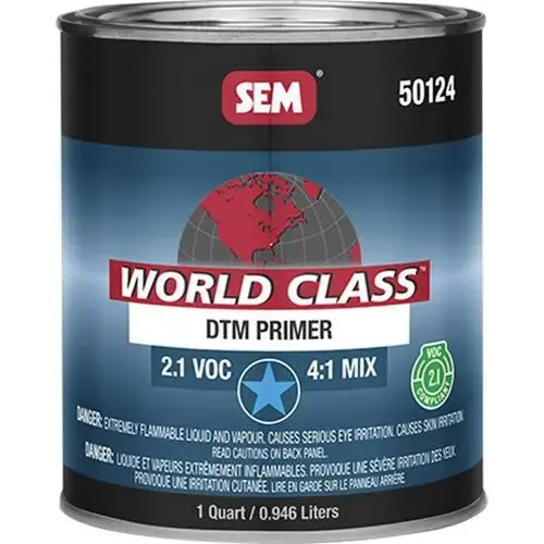 DTM Primer, 1 qt Can, Neutral Gray, 4:1 Mixing, 360 sq-ft/gal Coverage