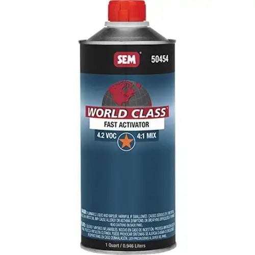 Fast Activator, 1 qt Aerosol Can, Liquid, Use With: World Class 4.2 VOC Universal Clearcoat