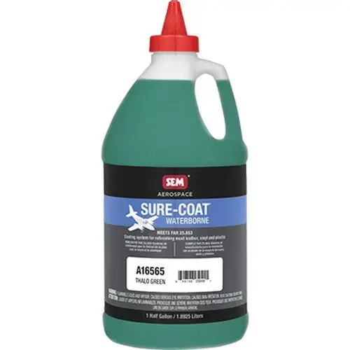 Waterborne Coating System, 0.5 gal Can, Thalo Green, Liquid