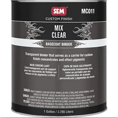 Custom Finish Mix Clear, 1 gal Can, 1:1 Mixing