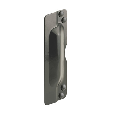 CRL U9504 11" Bronze Latch Shield for Flush Mounted Doors