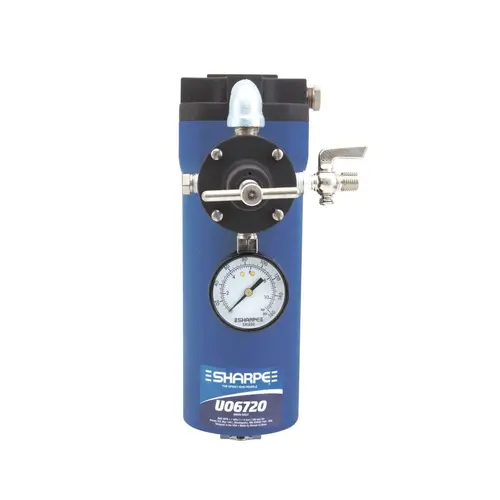 Air Control Unit, 1/2 in NPT Inlet, 1/4 in NPT Outlet Port, 120 cfm Filter/50 cfm Regulator, 5 micron