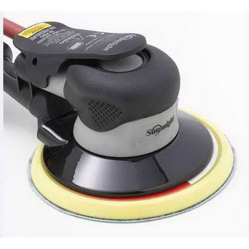 Velcro Pad Random Orbital Sander, 6 in, 3/16 in Arbor/Shank, 12000 rpm, Non-Vacuum