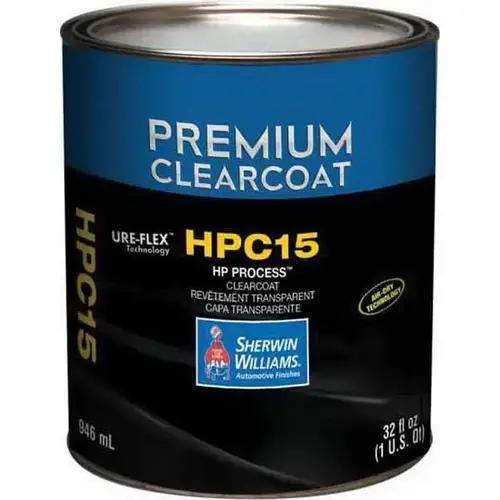 HPC15-4 Premium Clearcoat, 1 qt Can, Gloss, 4:1:1 Mixing