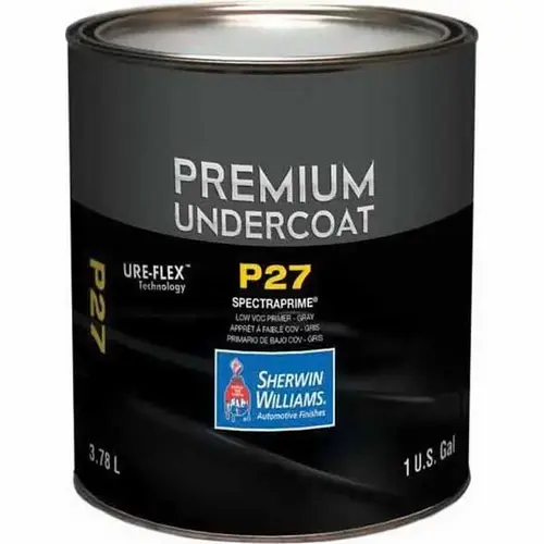 P27-1 Premium 2.1 VOC Color Primer Surfacer, 1 gal Can, Gray, 4:1:1 Mixing