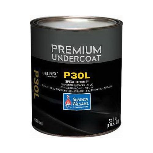 P30L-4 Premium Low VOC 2K Color Primer Surfacer, 1 qt Can, Blue, 2:1 Mixing