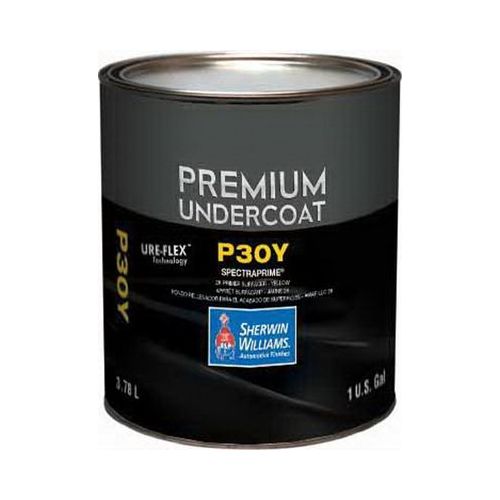 P30Y-1 Premium Low VOC 2K Color Primer Surfacer, 1 gal Can, Yellow