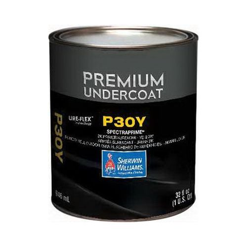 P30Y-4 Premium Low VOC 2K Color Primer Surfacer, 1 qt Can, Yellow