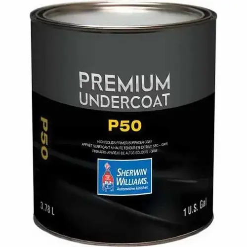 P50-1 High Solid Primer Surfacer, 1 gal Can, Gray, 503.2 g/L VOC, 4:1 Mixing